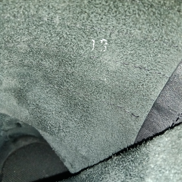 Affliction Black Pull Up 7 Eyelet Military Leather Lace Up Combat Boots - Picture 8 of 10